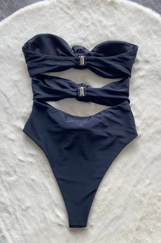 Aerie Ribbed Triple Knot One Piece Swimsuit - Seldom Seen Styles