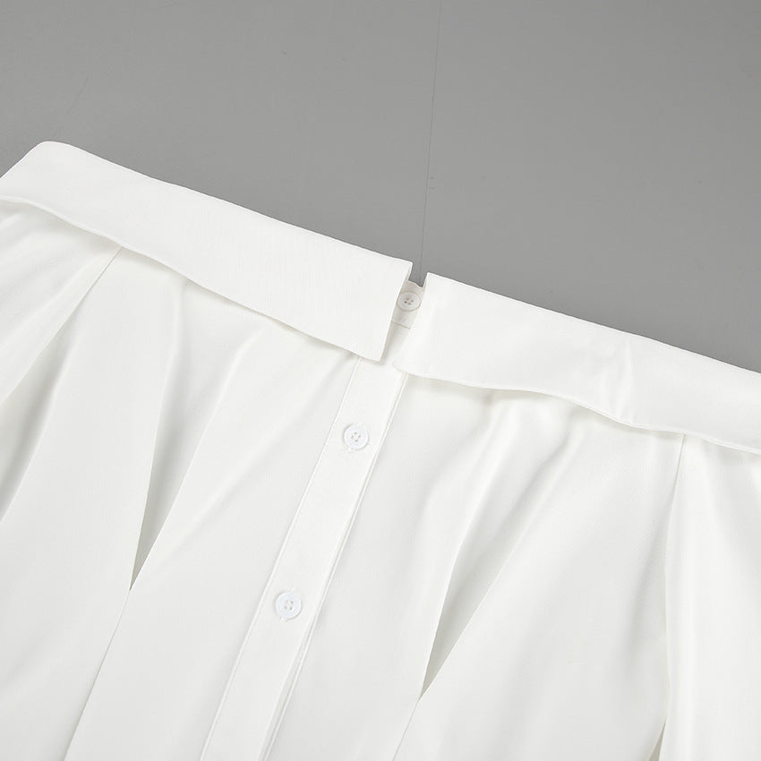 Halez Off Shoulder Top - White - Seldom Seen Styles
