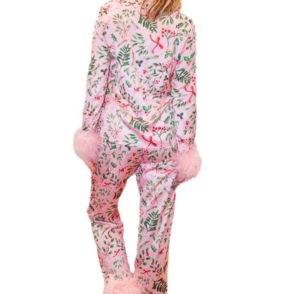 Wear Printed Casual Suit Popular Women's Parent-Child Home Wear