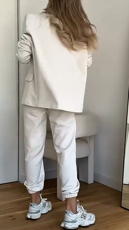 Women's Lapel Casual Suit