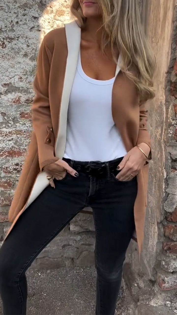 Women Round Neck Hooded Casual Jacket - Seldom Seen Styles