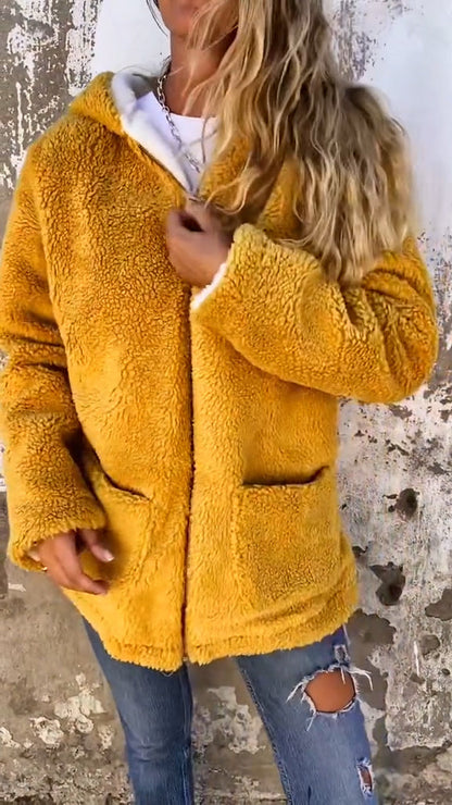 Women Plush Casual Jacket