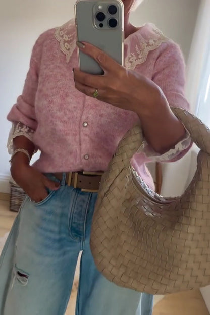 Womens Sweater V Neck Cardigan Sweaters Lightweight Fall Fashion Knit Cardigans Winter Clothes 2025