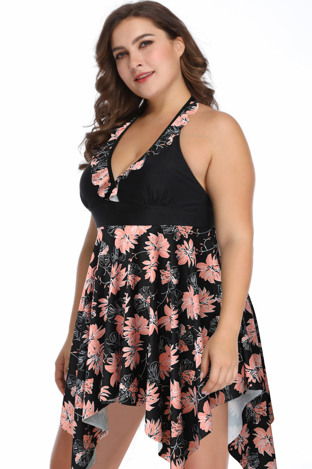 (2XL-6XL) Plus Size Tankini Swimsuit - Seldom Seen Styles