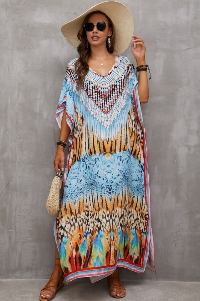 Tie Dye Cover Up Dress (19 Colors) - Seldom Seen Styles
