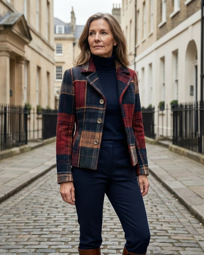 Ira | Classic Plaid Jacket