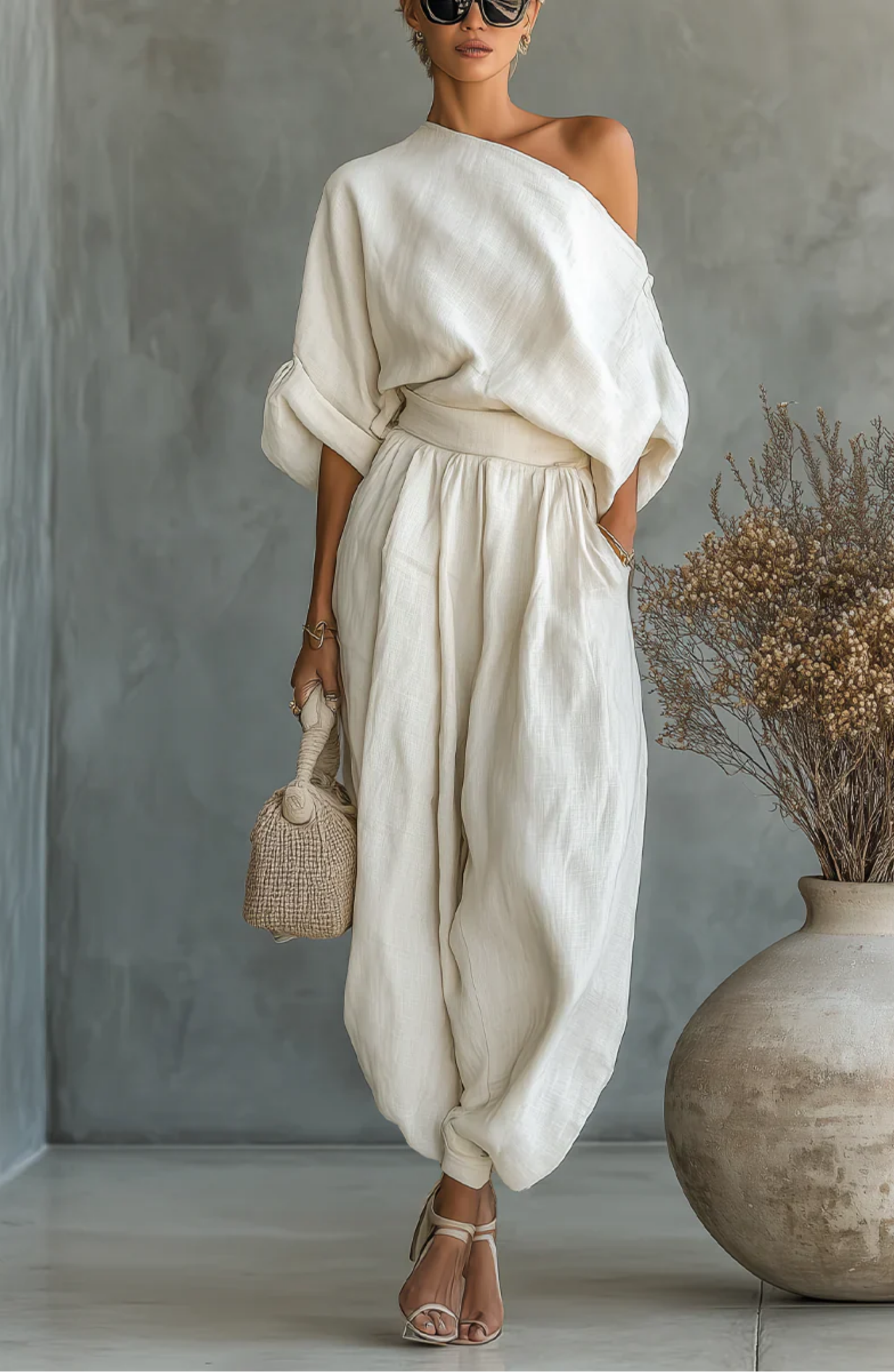 Ethereal White Ensemble Set - Seldom Seen Styles