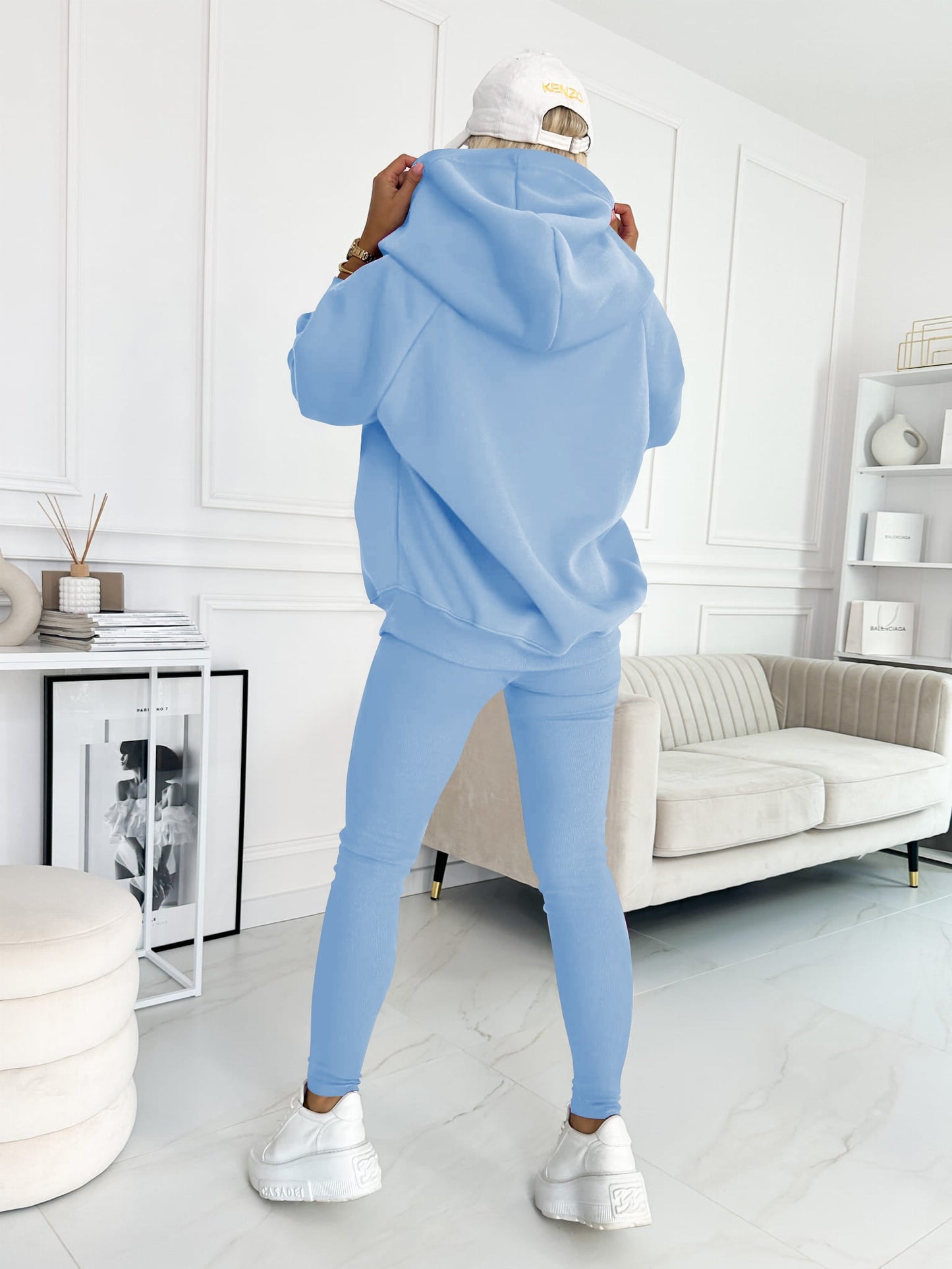 Hooded Casual and Comfortable Sweatshirt Suit - Seldom Seen Styles