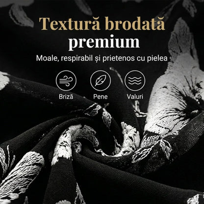 Women's Floral Chiffon Dress Short Sleeve Mesh Overlay Elegant Casual Summer Dress