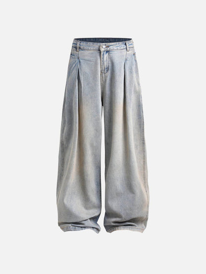 Baggy  Wrinkle Jeans