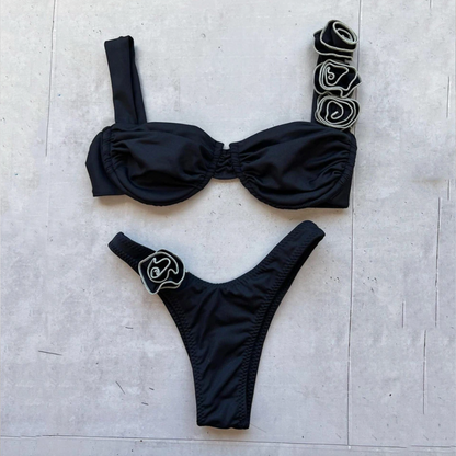 ENSEMBLE DE MAILLOT DE BAIN À FLEURS JEN