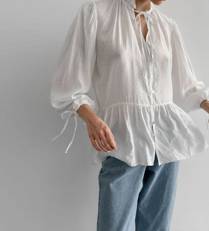 Thatcher Top-White