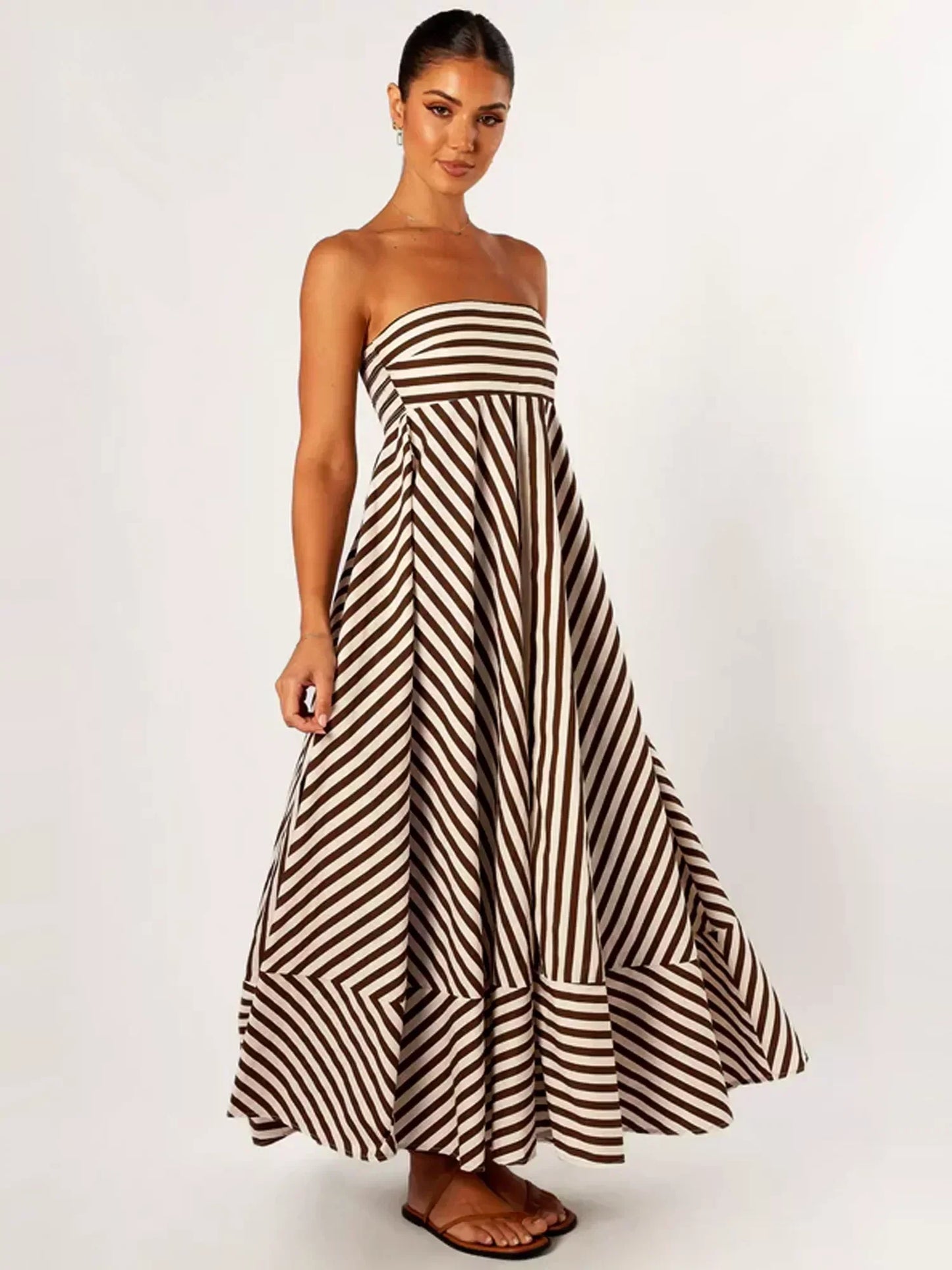Lina Strapless Maxi Dress - Seldom Seen Styles