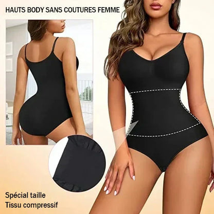 Women's Seamless Butt Lift Tummy Control Bodysuit Shapewear Slimming Compression