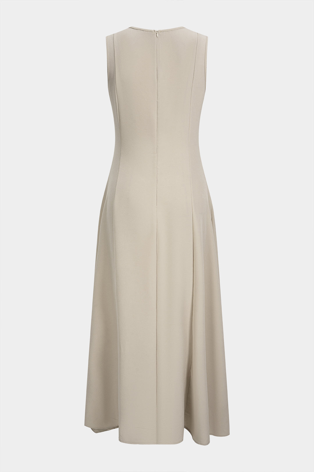 Round Neck Sleeveless Midi Dress - Seldom Seen Styles