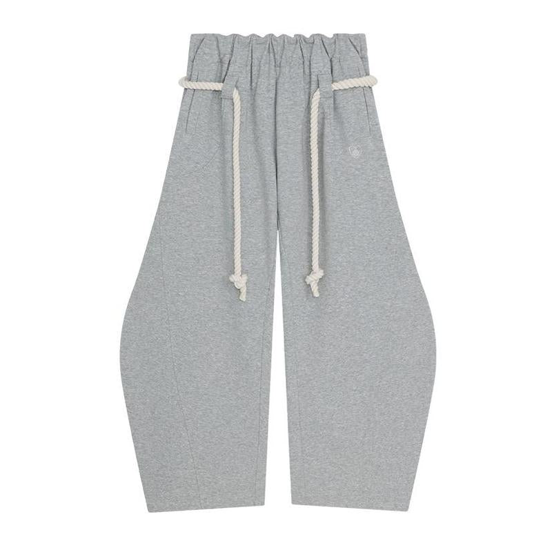 Aelfric Eden Y2K Baggy Pants Ultra Wide Leg Sweatpants 2025 Elastic Waist Trend Lantern Trouser Women's Casual Streetwear Super Baggy Barrel Sweatpants Clothes Fit - Seldom Seen Styles