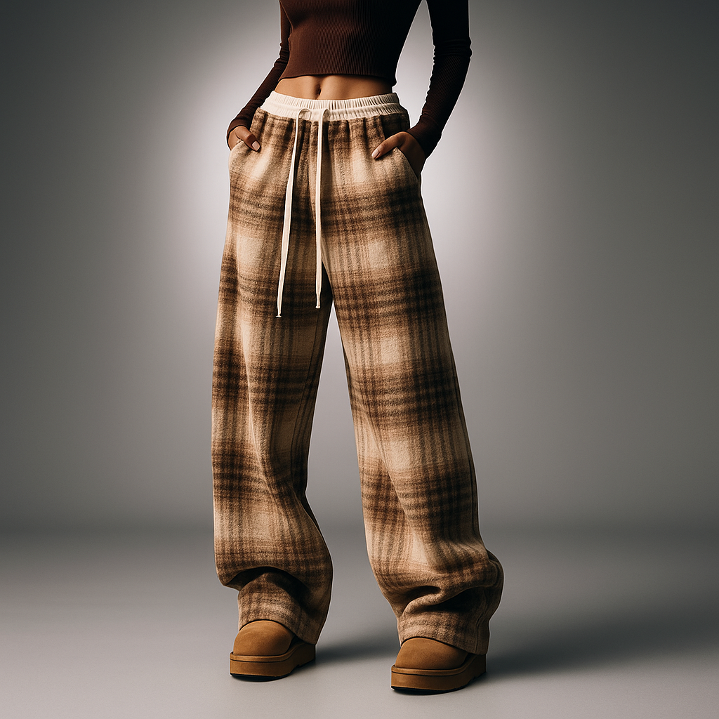Katrina Plaid Pant - Seldom Seen Styles