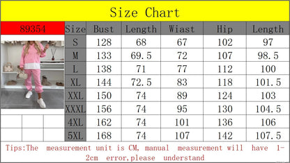 2025New Hooded Fashion Solid Color Casual Sports Suit Women's Clothing