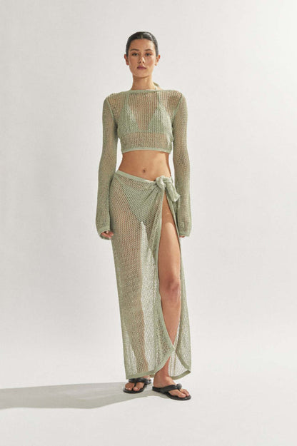 Savannah Top + Skirt Set