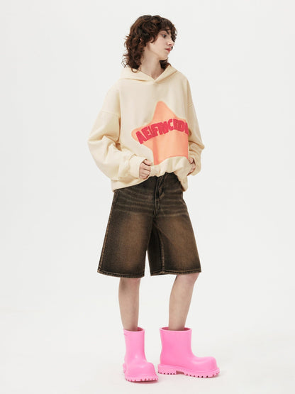 Vintage Embroidery Eden Star V303 Hoodie