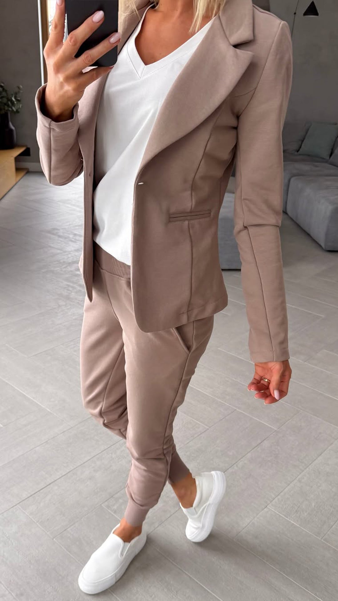 Women's Lapel Casual Suit - Seldom Seen Styles