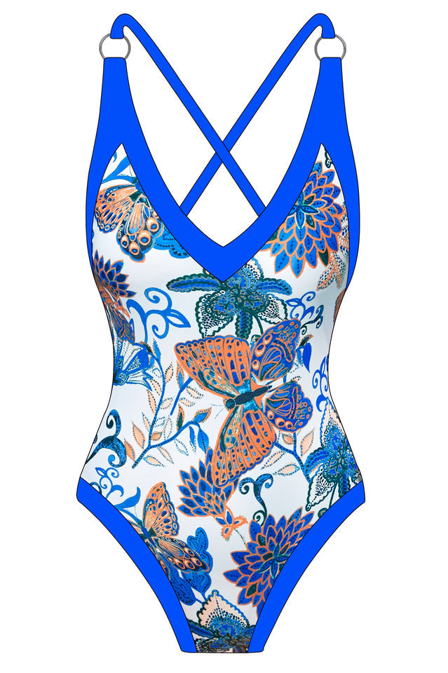 (S-XL) One Piece Swimsuit - Seldom Seen Styles