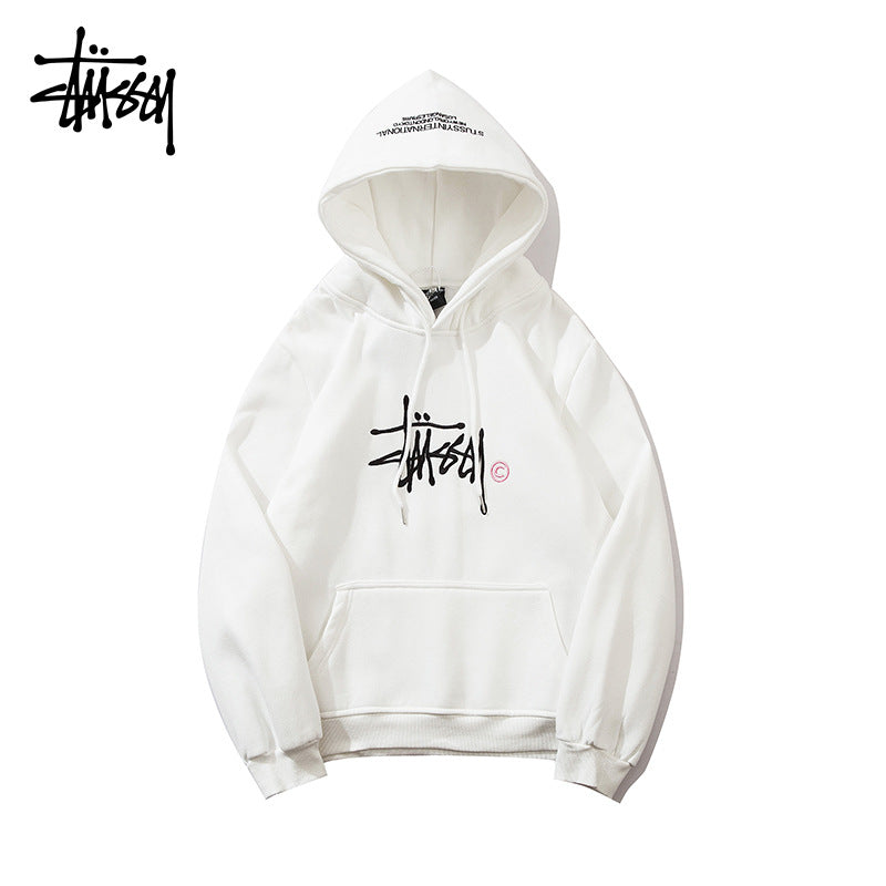Stüssy Stock Logo Copyright Hoodie