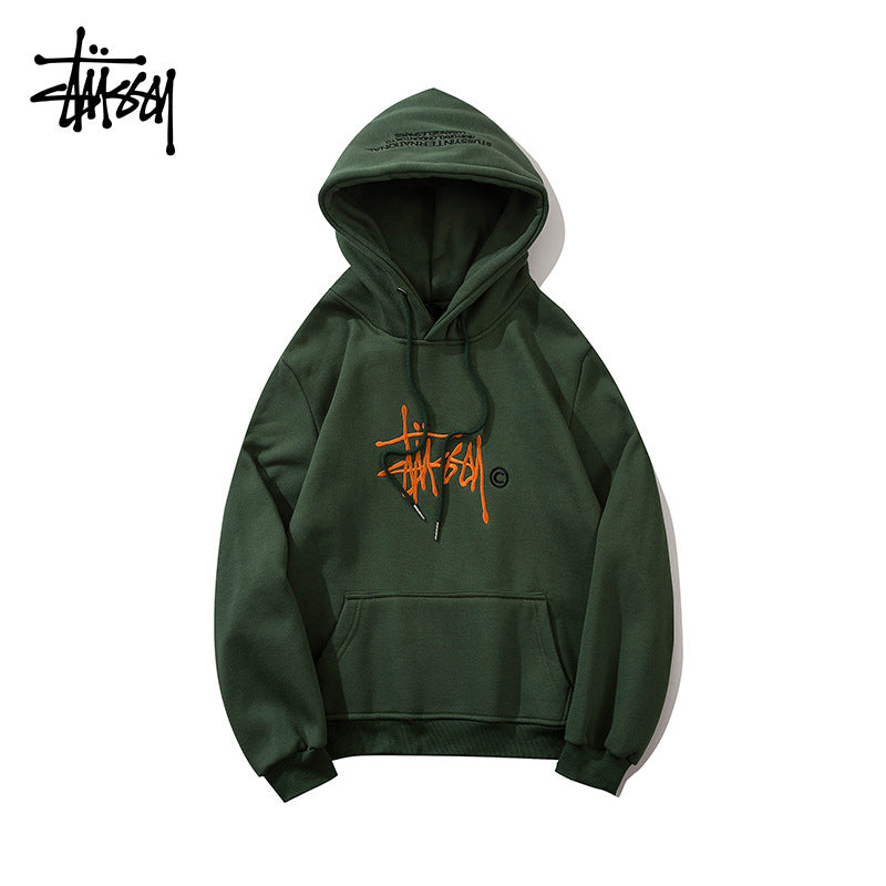 Stüssy Stock Logo Copyright Hoodie