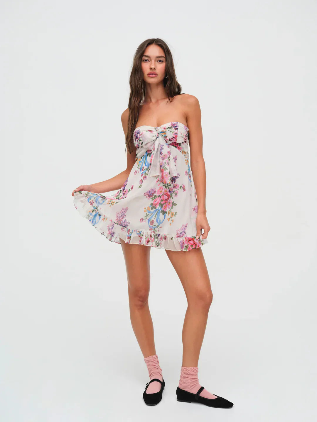 Amélia | Bloom Mini Dress - Seldom Seen Styles