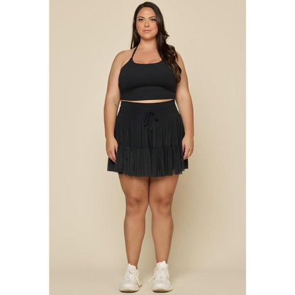 Pirouette Skort – Schwarz