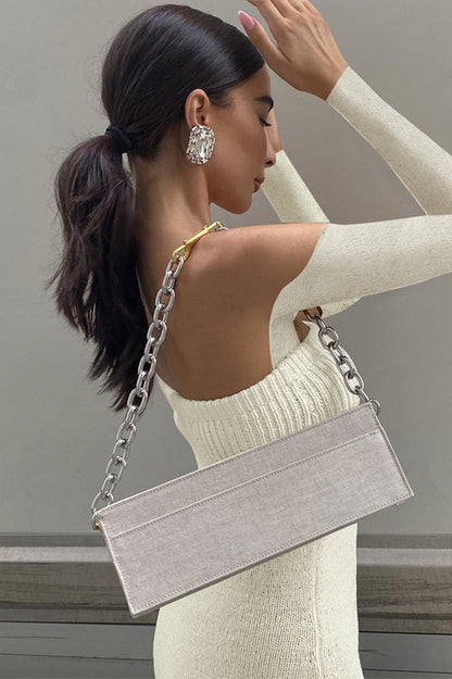 Rona Knitted Tassel Maxi Dress