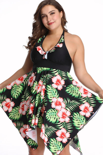 (2XL-6XL) Tankini Bademode Übergröße