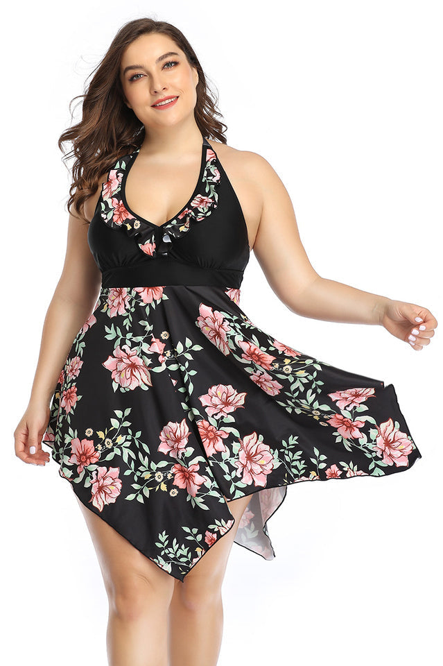 (2XL-6XL) Plus Size Tankini Swimsuit - Seldom Seen Styles