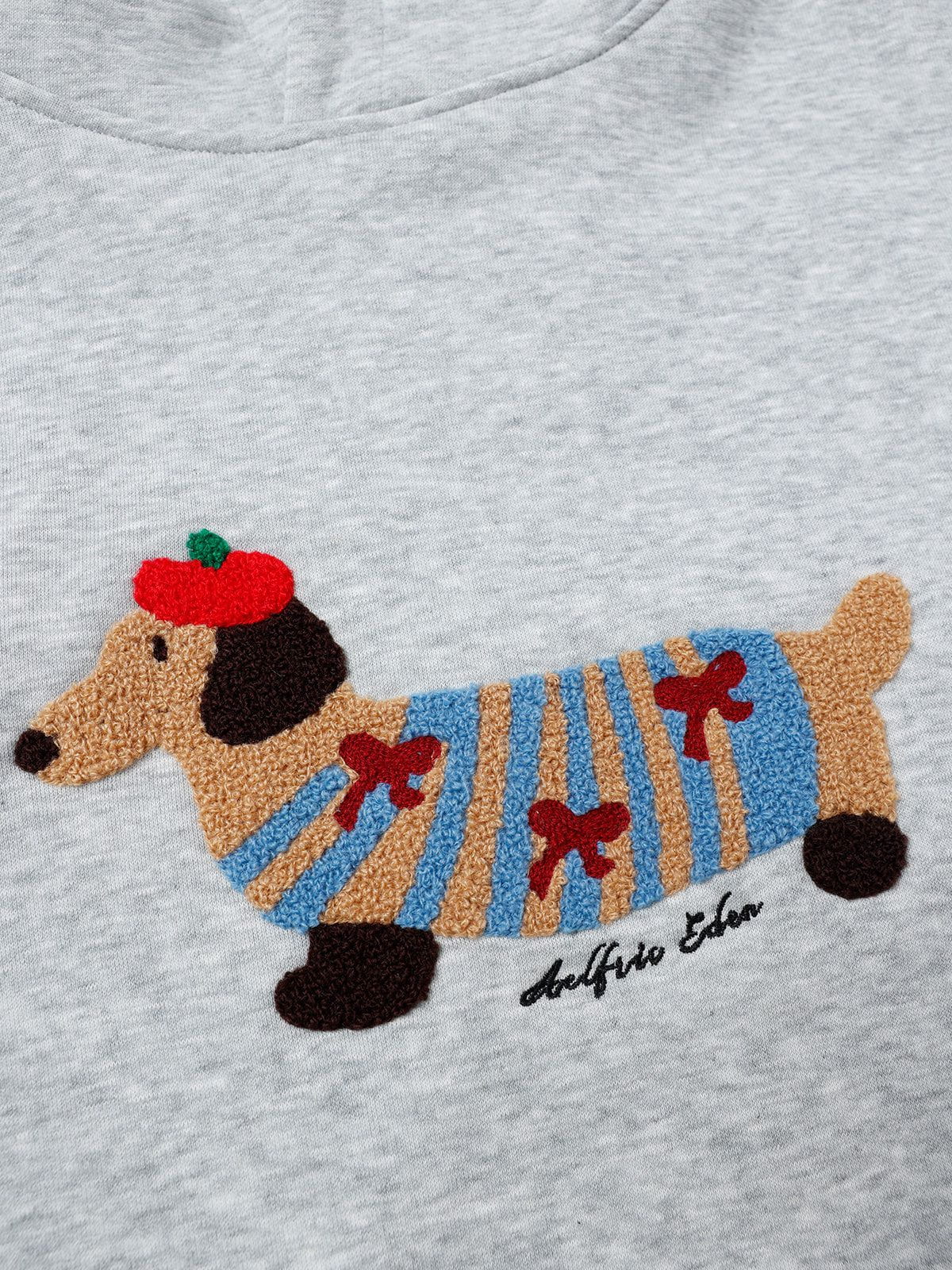 Aelfric Eden Cartoon Dachshund Hoodie - Seldom Seen Styles