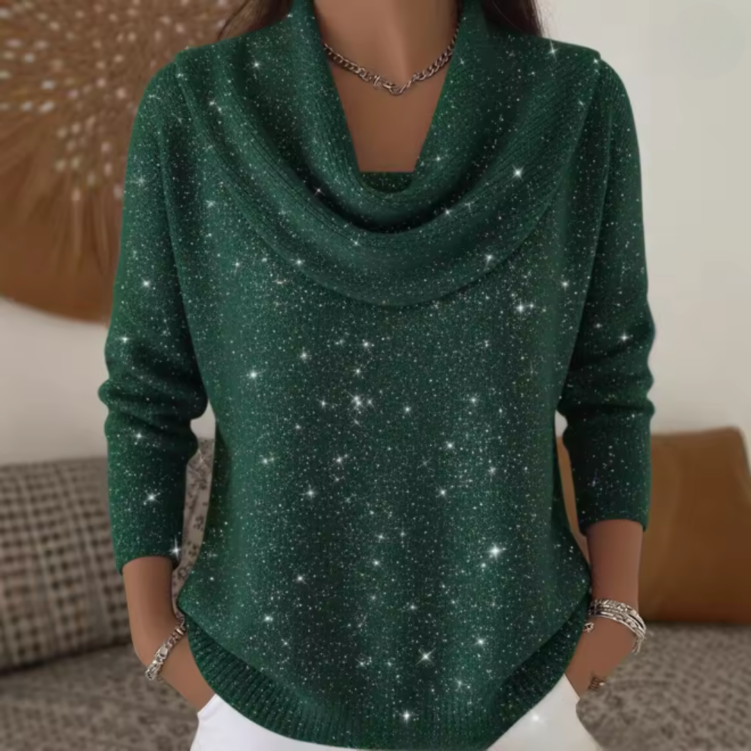 Lana | Maglia Elegante con Dettagli Scintillanti - Seldom Seen Styles