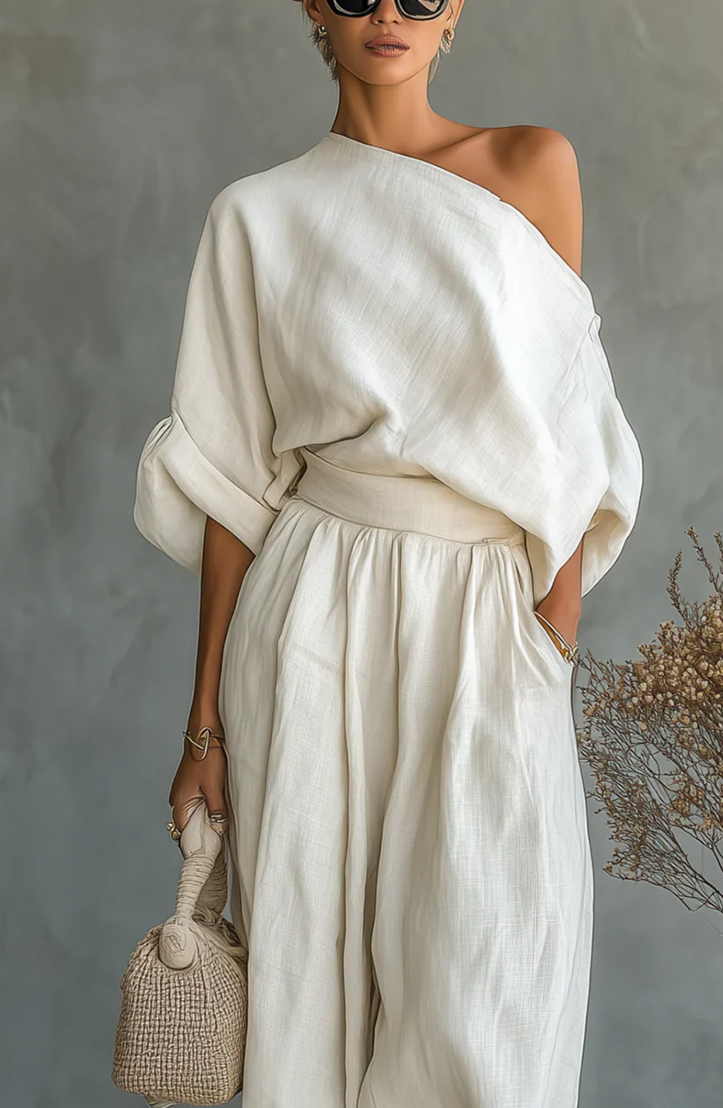 Ethereal White Ensemble Set - Seldom Seen Styles