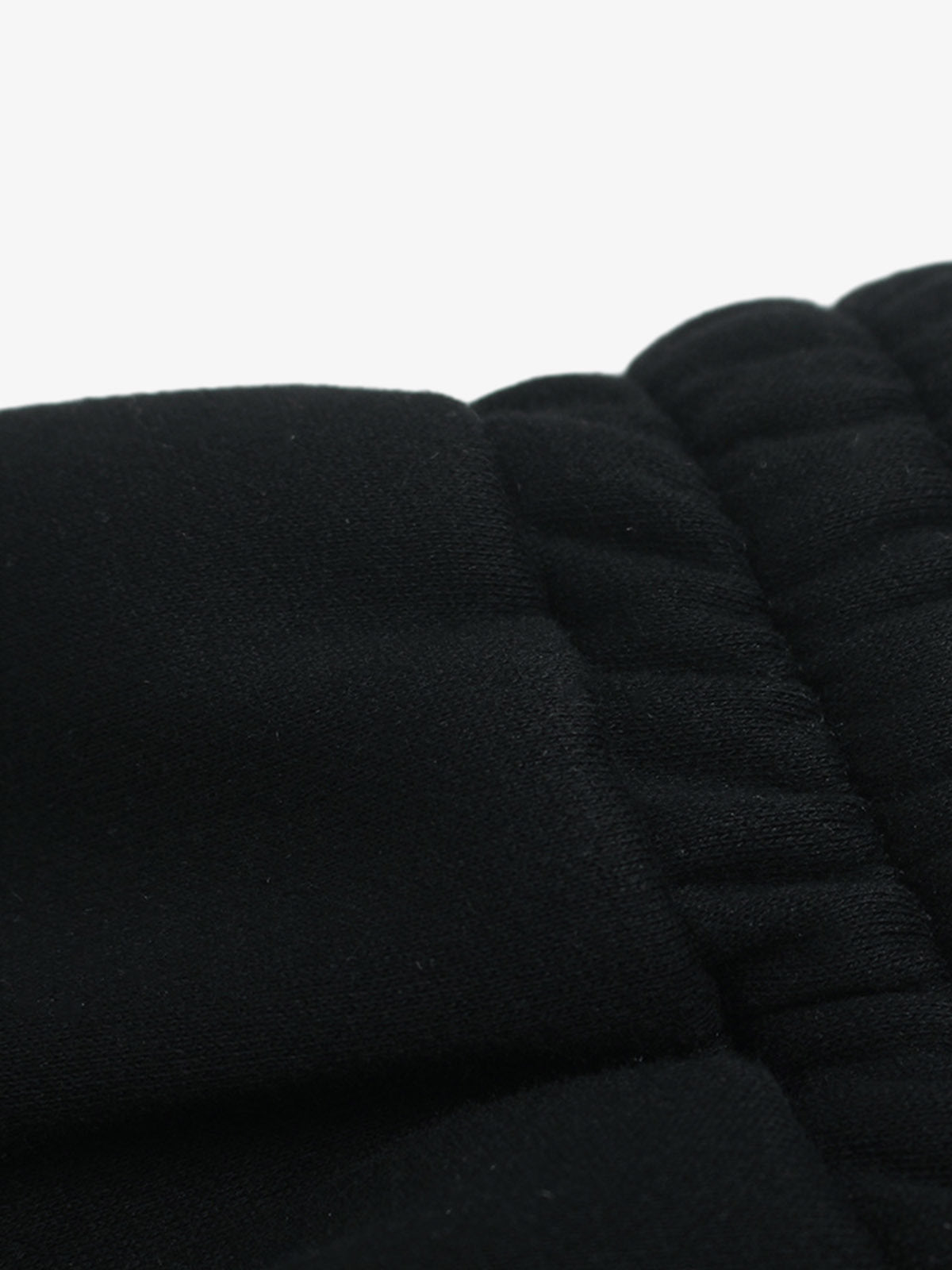 Retro Graphic Fleece-Lined Baggy Sweatpants