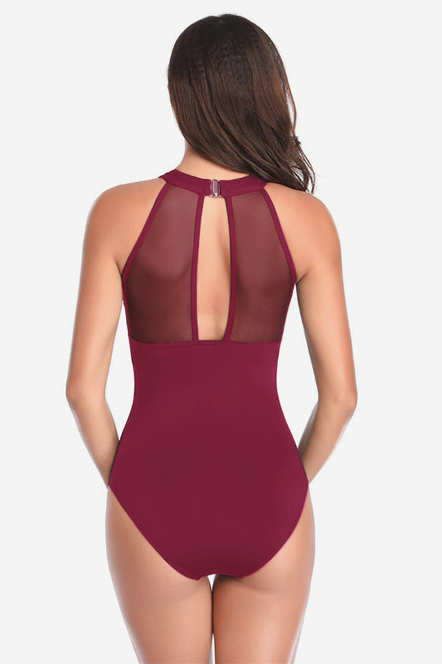 Mesh Swimwear With Tummy Control - Seldom Seen Styles