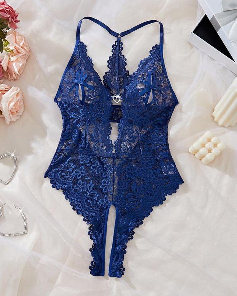 Women's Sexy Lace Bodysuit Pajamas - Seldom Seen Styles