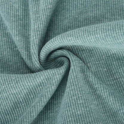 Women's Plain Twist Cut Out V Neck Tee, Casual Long Sleeve Ribbed T-shirt for Summer, Ladies  Tops  Clothes for Daily Wear