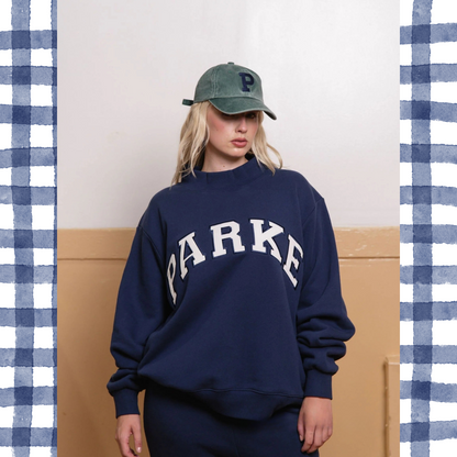 Sunkissed Varsity Mockneck