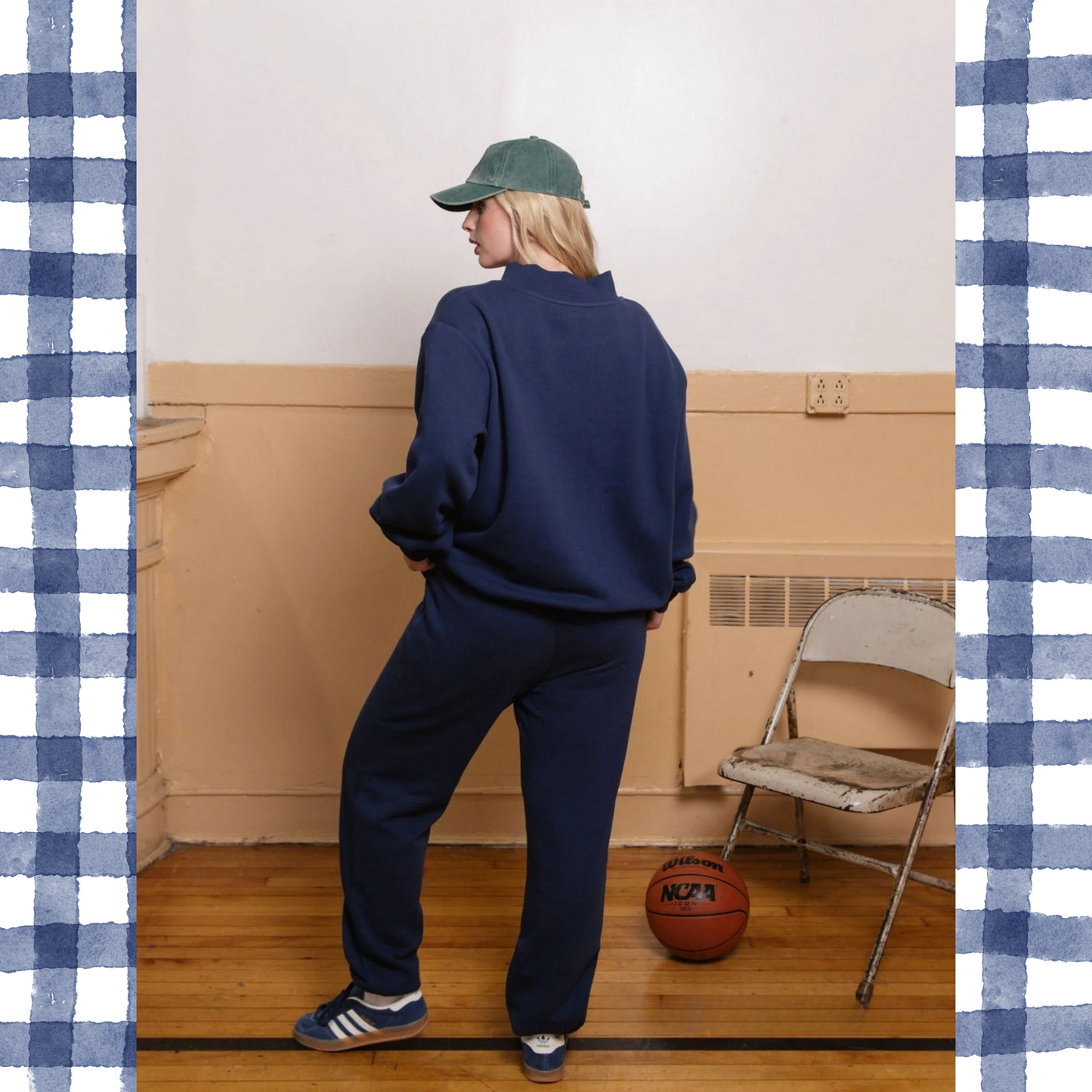 Sunkissed Varsity Mockneck - Seldom Seen Styles