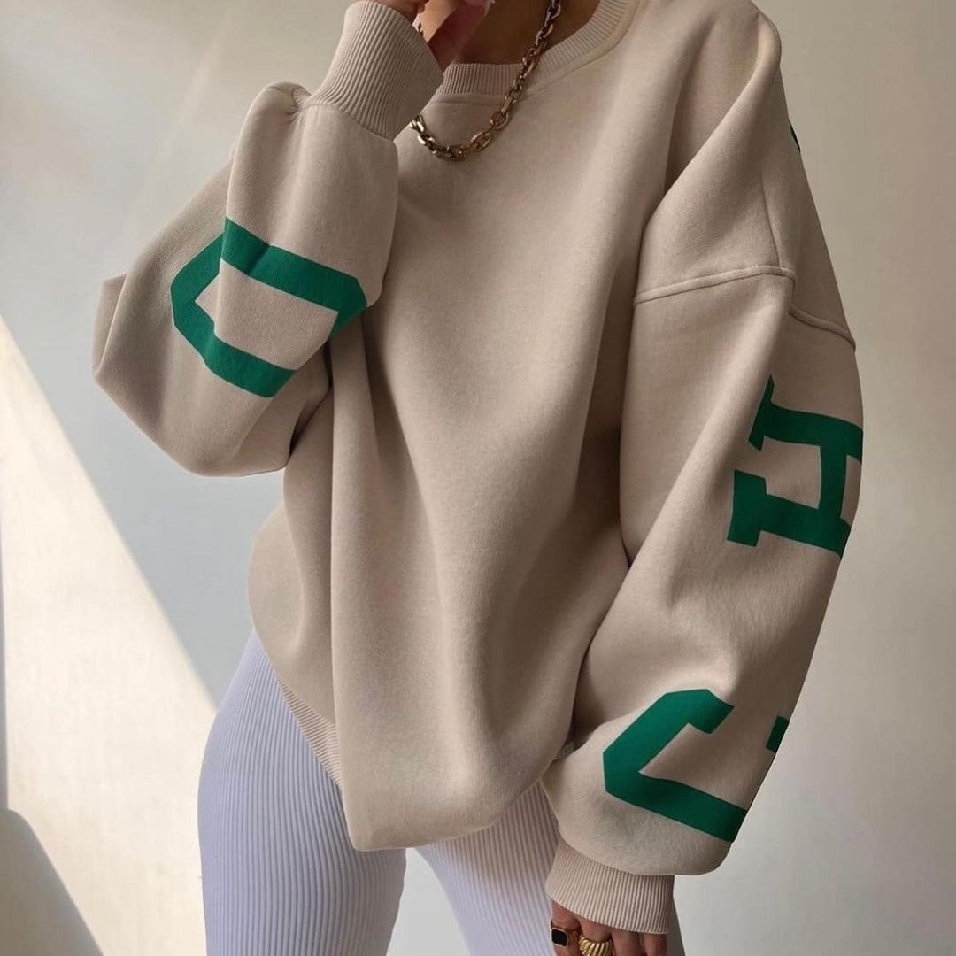 chicago Hoodie 2024 letter print loose hoodie Summer Spring casual sweatshirt hoodie Women's pullover y2k street styleo