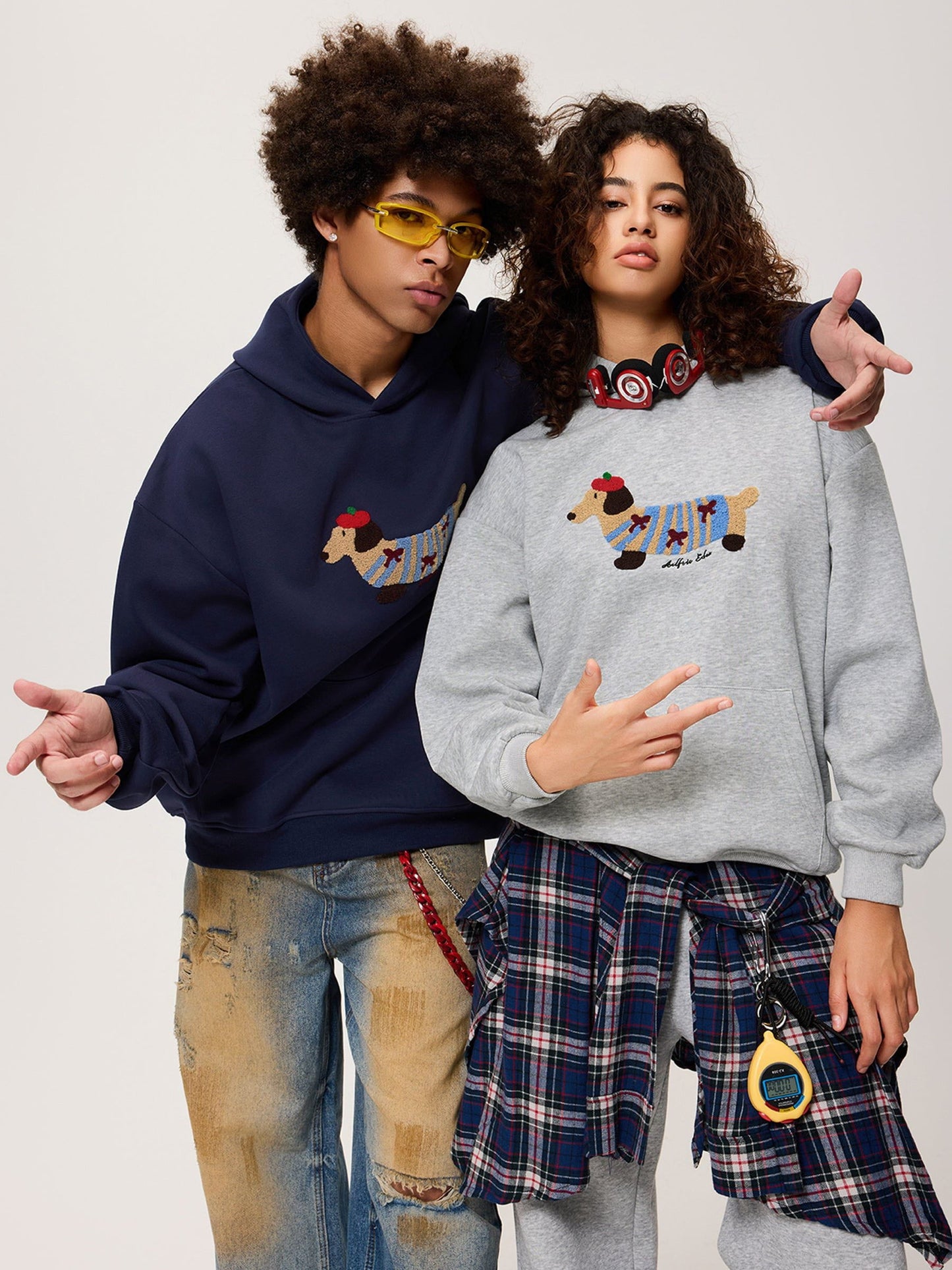 Aelfric Eden Cartoon Dachshund Hoodie - Seldom Seen Styles