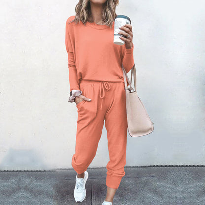 Xiaran Lounge Sets for Women Two Piece Travel Outfits Sweatsuits 2 Piece Fashion 2024 Trendy Pajamas