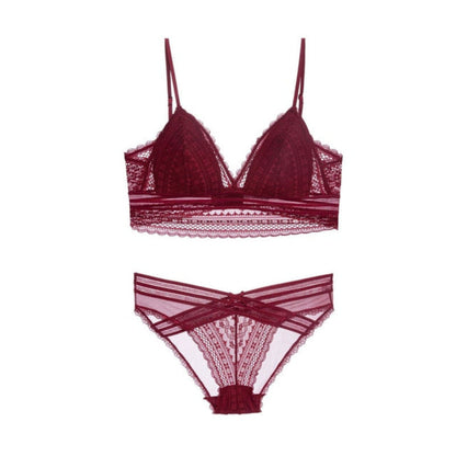 French Lace Bra and Panty Set