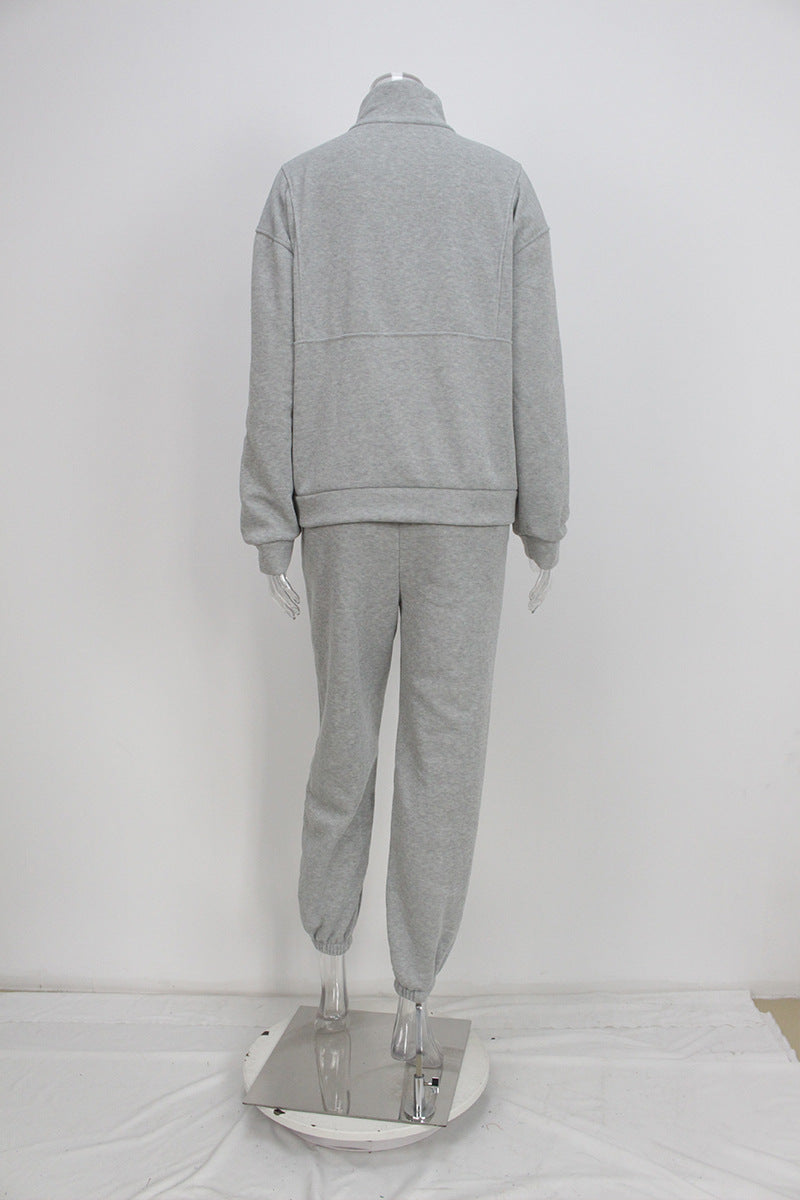 Xiaran 1/4 Zip Jogger Set