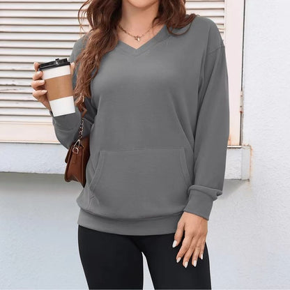 Sweatshirt for Women Long Sleeve Crewneck Sweatshirt Women Causal Loose Fit Pullover Tunic Top Fall Clothes Shirts