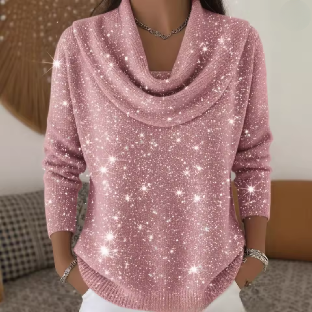 Lana | Maglia Elegante con Dettagli Scintillanti - Seldom Seen Styles