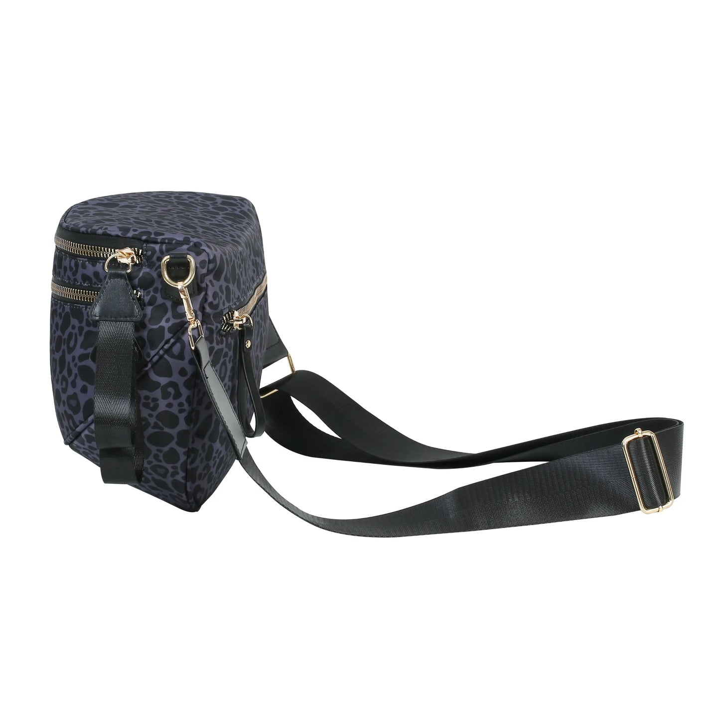 Women's Leopard Print Bum Bag Crossbody Fanny Pack Waterproof Hands Free Travel Vacation Bag